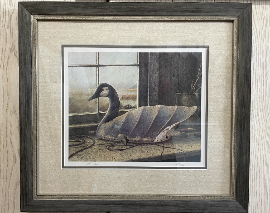 Goose Decoy by Bob Price, Framed Print (Local Pickup Only) - Hartung ...